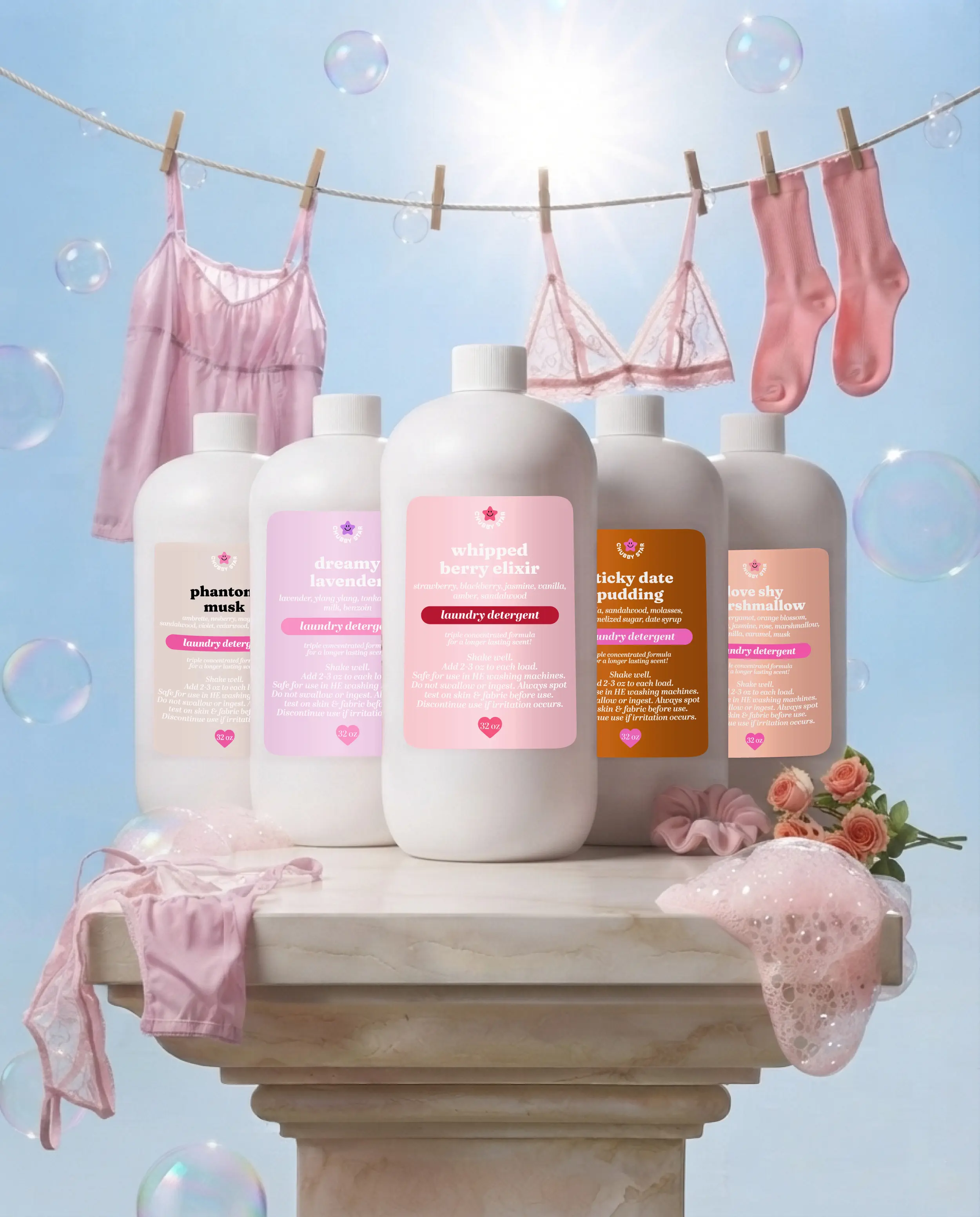 Scented Laundry Detergents - 32oz Luxury Scented Liquid Laundry Detergent - Long-lasting Scent for Household Scented Laundry Detergents - 32oz Luxury Scented Liquid Laundry Detergent - Long-lasting Scent for Household