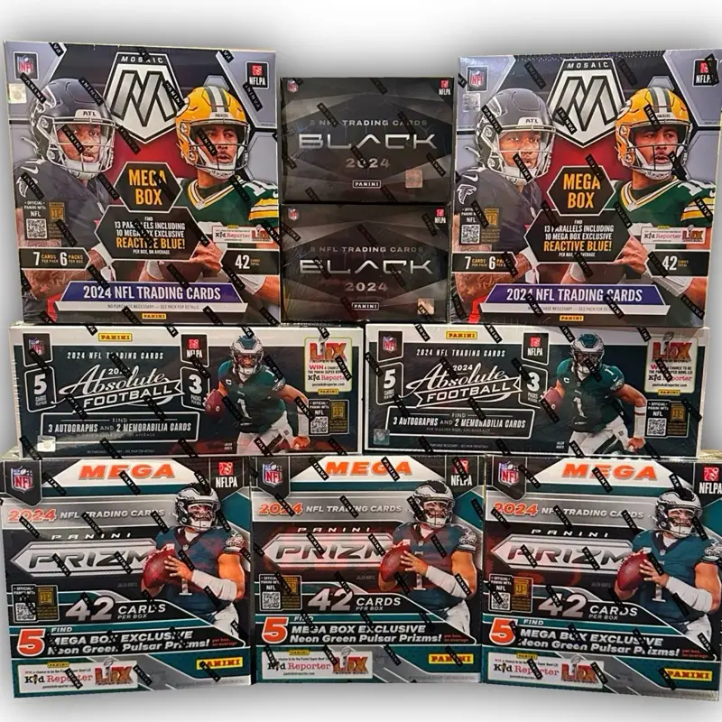 #4 Pick Your Team 2024 Panini Football Hobby Box Card Break