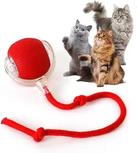 Interactive dog rolling ball, self playing dog toy, interactive cat toy, automatic cat toy, automatic dog toy, 360 ° intelligent automatic dog rolling toy, dog/cat electric dog ball