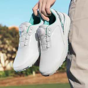 New Men's Golf Shoes Four Seasons Wearable Shoes TPU Sole Anti-Slip Knob Shoelaces Camouflage Waterproof Men's Shoes Hiking Travel Casual Shoes professional
