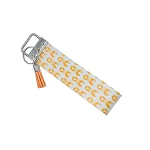 Leukemia awareness key fob