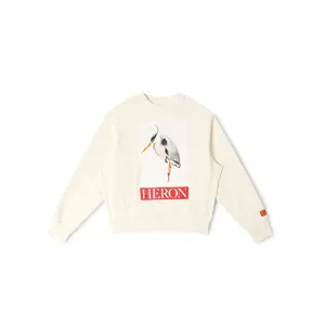 HERON PRESTON Heron Bird Painted Crewneck Mens Apparel