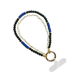 Clip & Go Double Strand Beaded Wristlet