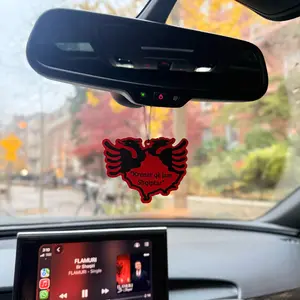 Eagle Scents Car Fresheners- Albanian Pride Aroma for Cars - Nostalgic Unity & Creativity - Perfect for Albanian Travelers