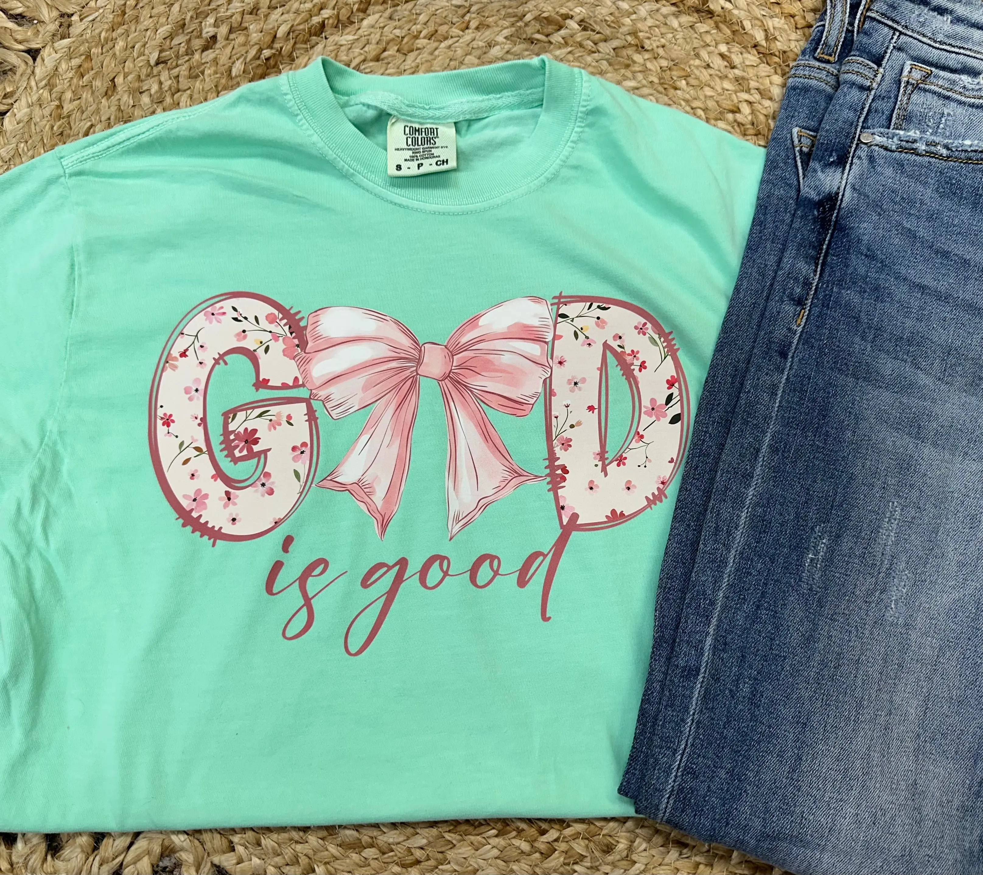 God Is Good Comfort Colors Tee