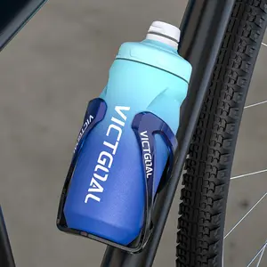 VICTGOAL 620ml Bicycle Bottle MTB Road Bike Water Bottle PP5 Portable Squeezable Drink for Cycling Running Outdoor Sports