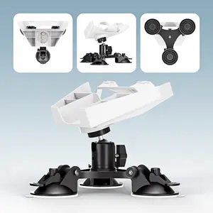 Mini Suction Cup Tripod Stand, Compatible with Starlink, Simple & Stable Installation, Portable for Motorhomes and More, Tripod Mount