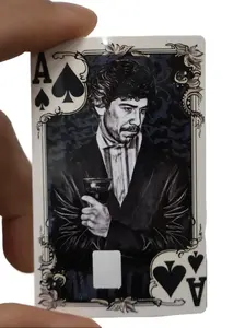 Rafa Caro ACE Debit/Credit Card Cover - Premium Vinyl, Vibrant Designs, Easy Application