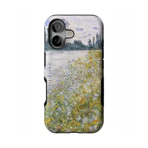 Casely iPhone 17 Case | The Met Museum | Monet's Summer Landscape | Bold Protective Design | Compatible with MagSafe