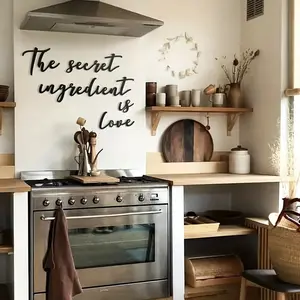 5-piece Love Metal Wall Art, Secret Composition Art, Kitchen Wall Art, Kitchen Wall Decoration, Kitchen Decoration, Kitchen Wall Art Decoration, Home Decoration, Love Metal Wall Signage, Hall Top Decoration, Alphabet Art, Ornaments, Modern Home Decor