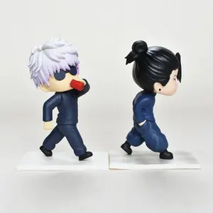 11.5cm/4.53in Anime Jujutsu Kaisen Figure Geto Suguru & Satoru Gojo Action Figure Collection Figurine Model Toy Gift