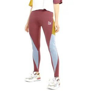 PUMA Womens Clsx High Waist Leggings Plus Casual - Pink