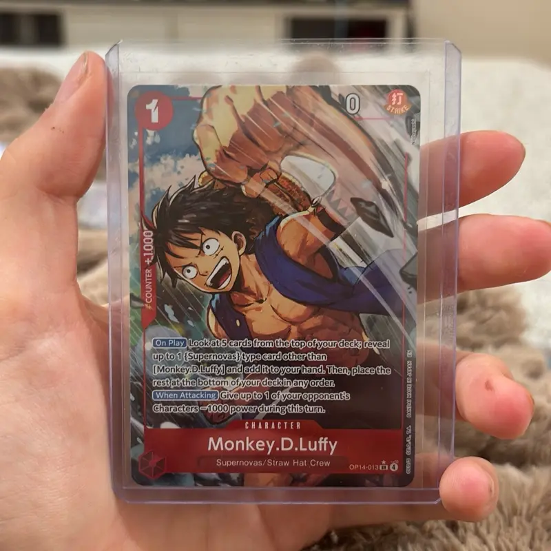 One Piece TCG: Monkey.D.Luffy OP14-013 SR