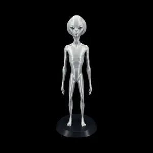 Roswell Grey Alien Figurine – 10"–12"