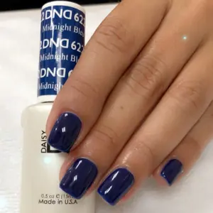 DND 622 Midnight Blue Gel and Lacquer Duo nail care nail art color
