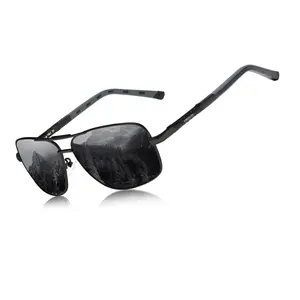 KINGSEVEN Sunglasses Men Polarized Aviator Glasses Men Classic Retro Casual Holiday Driving Sunglasses With UV Protection 724