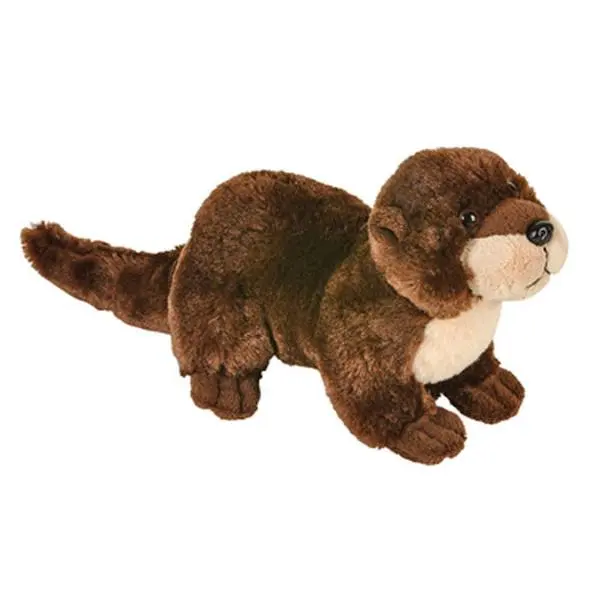 Adventure Planet Plush Animal Den - River Otter (10 Inch)