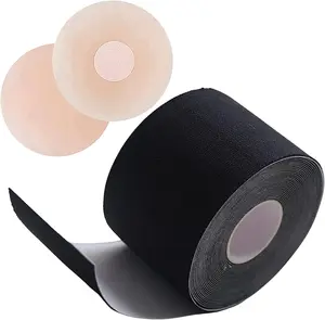 Boobytape for Breast Lift Plus Size, Tape Breasts Lift Tape for Women, Invisible Adhesive Bra, Backless Bras for Women