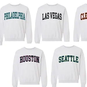 Men's Retro Varsity Style Football Sweatshirt - Classic Cotton Hoodie - Casual
