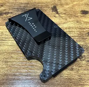 Men's RFID Blocking Slim Money Clip Wallet Card ID Holder Thin Minimalist Gifts