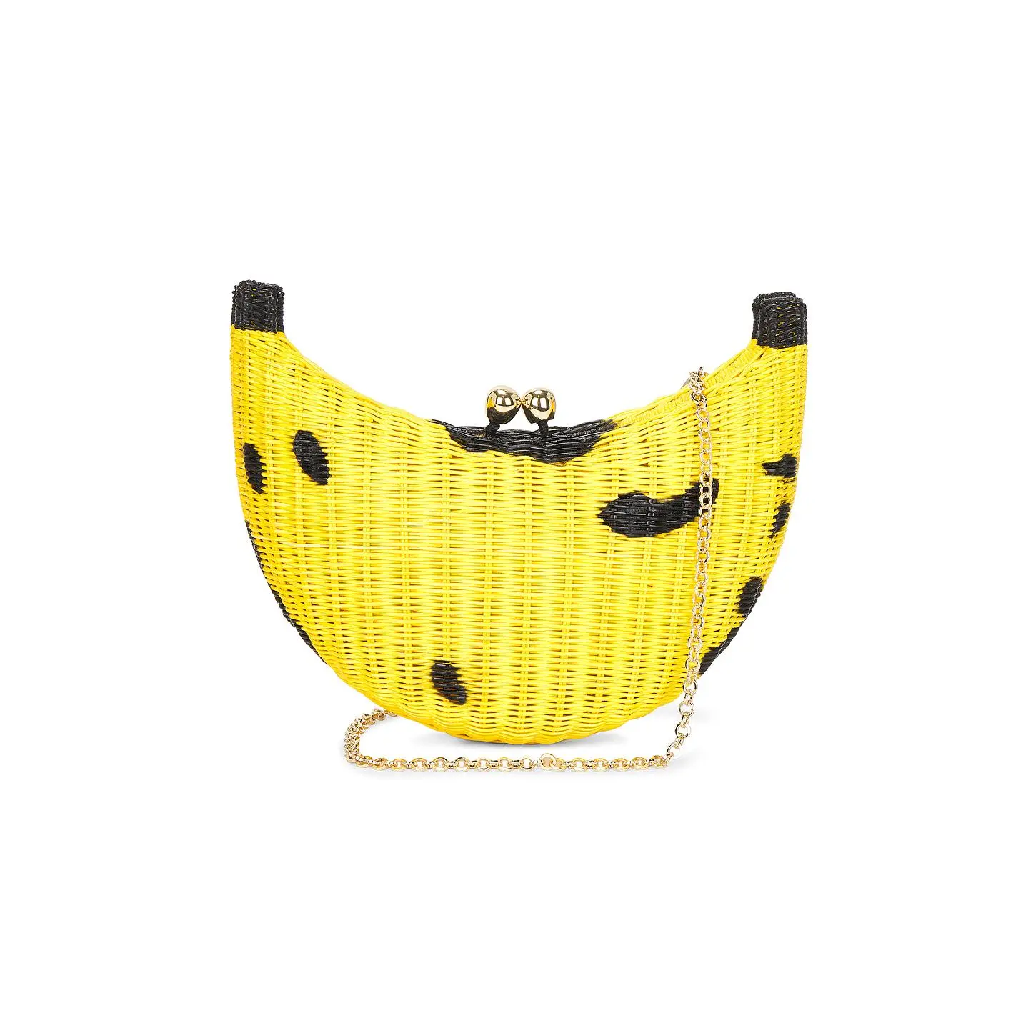 Serpui x REVOLVE X Revolve Tropical Banana Clutch in Yellow