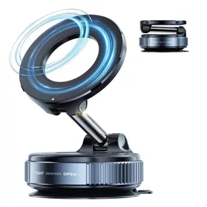 Universal Mobile Phone Stand, 360° Rotary Magnetic Adsorption, Ideal for Automotive Panels & Glass Surfaces, Strong Suction Cup Holder, Cell Phone Car Mount, Universal Smartphone Holder, Car Cellphone Mount