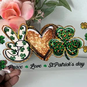 UV DTF Cup Wrap for St. Patrick's Day Celebrations