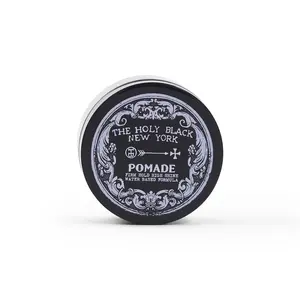 Holy Black HB High Shine Original Pomade - Original Formula, Lightweight Design, Versatile for Everyday Use Hair Care Matte Clay