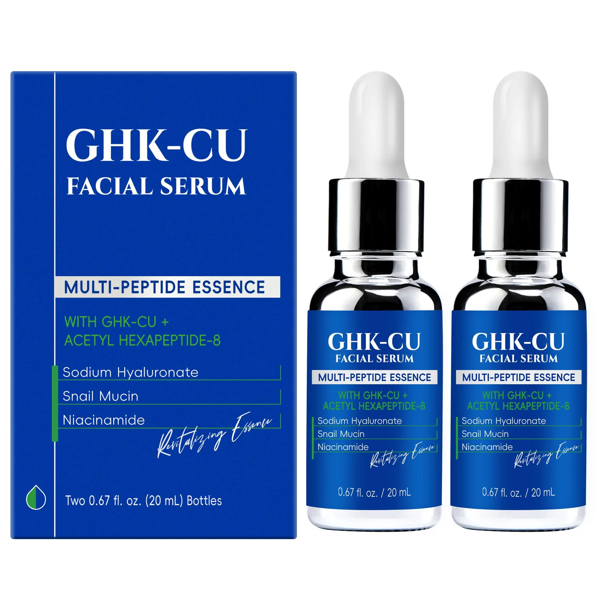 GHK-Cu Copper Peptides Serum para el rostro: suero avanzado anti-envejecimiento con multi-pptido y niacinamida para lneas finas y elasticidad de la piel con cido hialurnico - TikTok Shop GHK-Cu Copper Peptides Serum para el rostro: suero avanzado anti-envejecimiento con multi-pptido y niacinamida para lneas finas y elasticidad de la piel con cido hialurnico - TikTok Shop