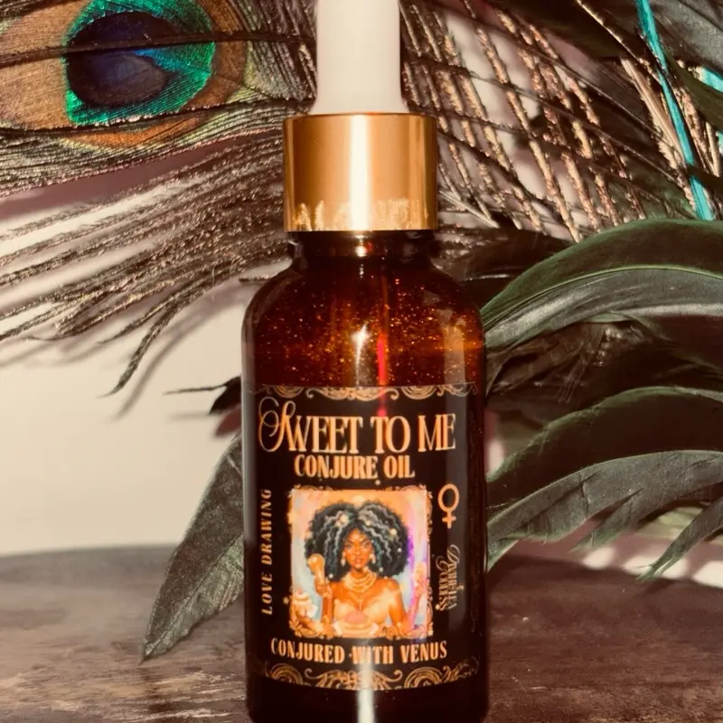 Sweet to Me Conjure Oil | Sweetens any situation or person/people, Draws Kind gestures, generosity, makes you a magnet for love | Love Conjure Oil | Love Attraction Oil