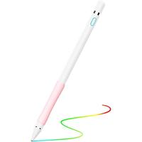 White pen with Pink Grip