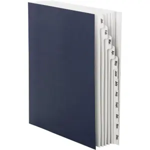 Smead  8.5 x 11 in. Monthly Desk File & Sorter, Blue