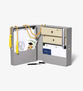 Graduate & Life Essentials Vault Keepsake Box | Best Gift for Grads | Keep High School and College Graduation Memorabilia Organized and Safe in One Convenient Home with this Gift for Students and Grads