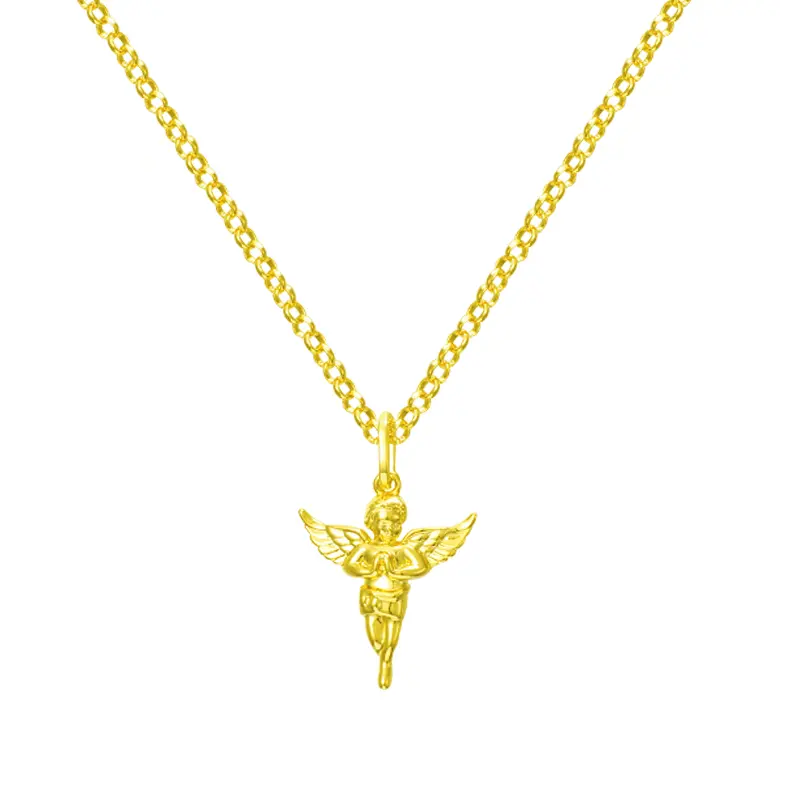 EVRY JEWELS Gold or Silver Plated Women's Hypoallergenic Guardian Glow Necklace