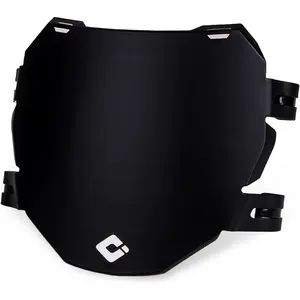 Downhill Number Plate, Ag, Black