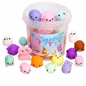 Squishi Mates Mochi Taba Squishy Toy Tub (36pc)