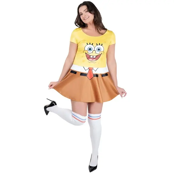 Women's SpongeBob Costume Dress Women's SpongeBob Costume Dress
