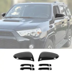 Ford 2017-2023 4Runner Exterior Door Handles Rearview Mirror Shell Cover Trim Bezels Kit