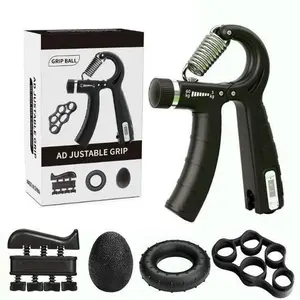 Multi-Piece Grip Trainer Kit with Finger Trainers & Grip Balls for Hand Exercise Desk Workers TikTok Office Relaxation Must-Have