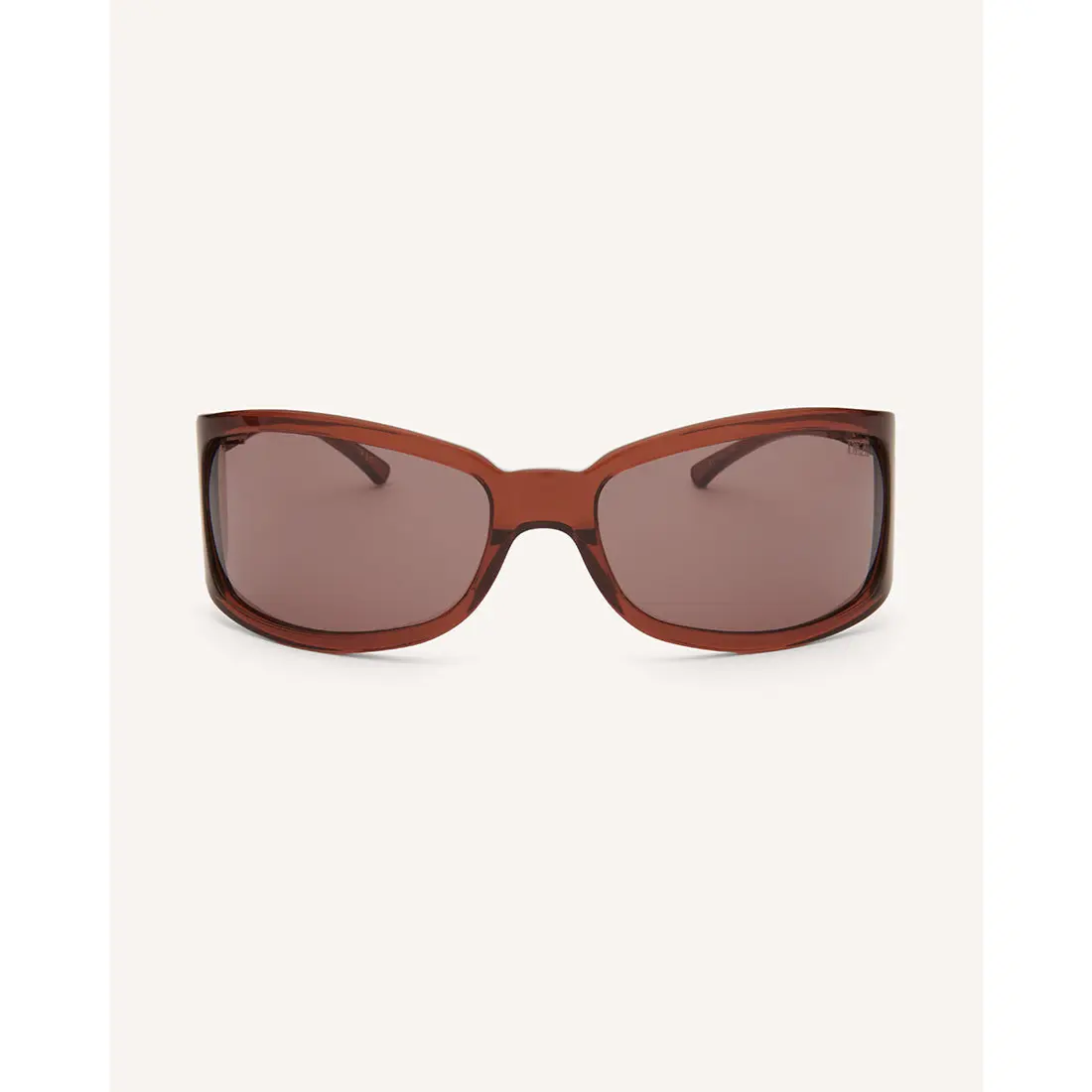 DEZI SLIM THIQUE Acetate Rectangular Wraparound Sunglasses DEZI SLIM THIQUE Acetate Rectangular Wraparound Sunglasses
