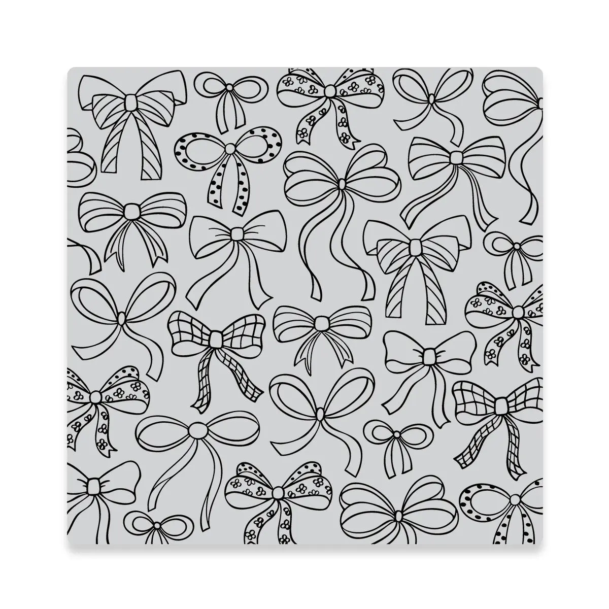 Bows Galore Cling Stamp of the Month - March 2025