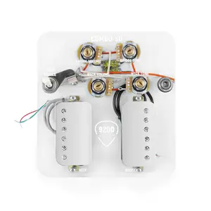 920D Custom Combo Kit for SG With Nickel Smoothie Humbuckers and SG-V Wiring Harness