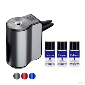 Smart Car Air Freshener - 3*10ml Natural Essential Oil, Scented Perfume Car Aromatherapy Diffuser,Best Gifts for Car Interior Accessories