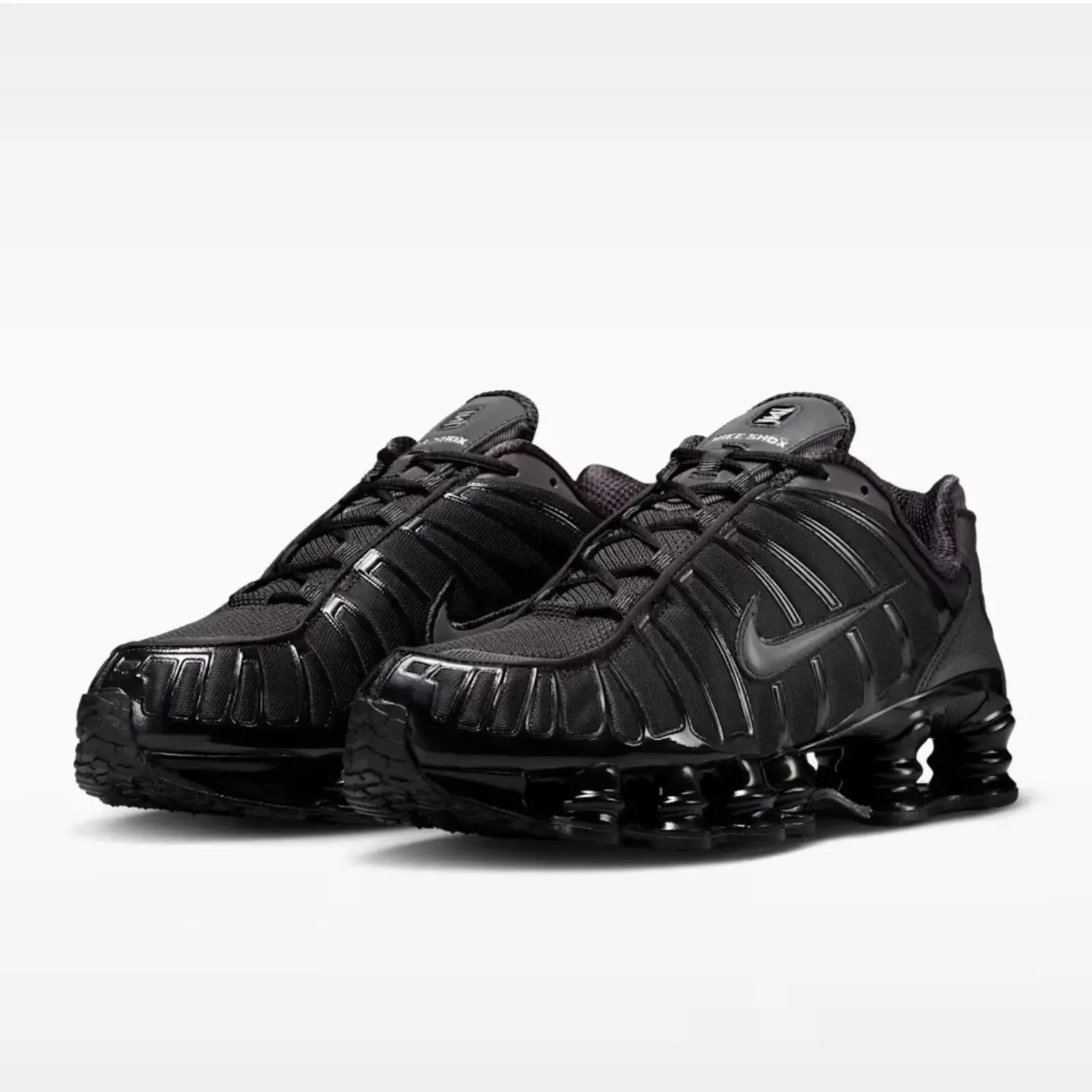 Nike Shox TL Men's Sneakers Black / Metallic Silver / Light Lemon Twist / Multi-Color IQ0167-001 Low Top Lifestyle Shoes Casual Footwear Lace-Up Sneakers Full-Length Shox Cushioning Bold Athletic Design Comfortable Everyday Shoes Rubber Outsole