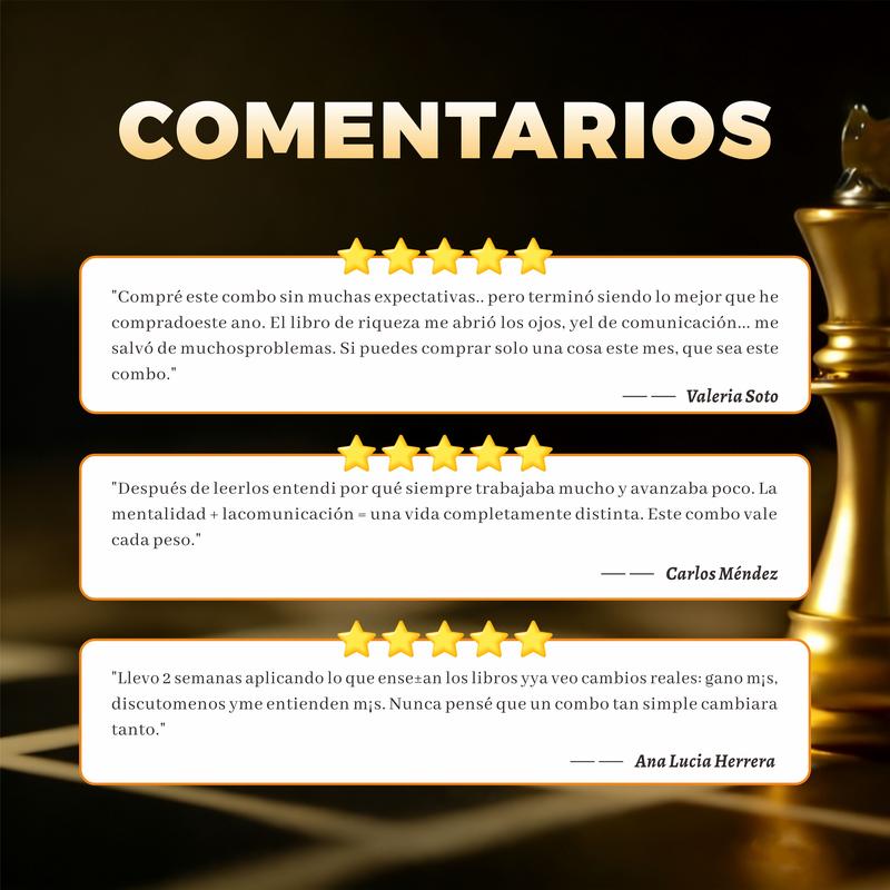 Prycken – 30-Day Dual Mastery Set: Comunicación de Alto Impacto + Mentalidad de Riqueza | Aprende Qué Decir y Cómo Pensar con Prácticas Diarias, Tareas de Reflexión y Estrategias Reales para Transformar tu Boca y tu Mente