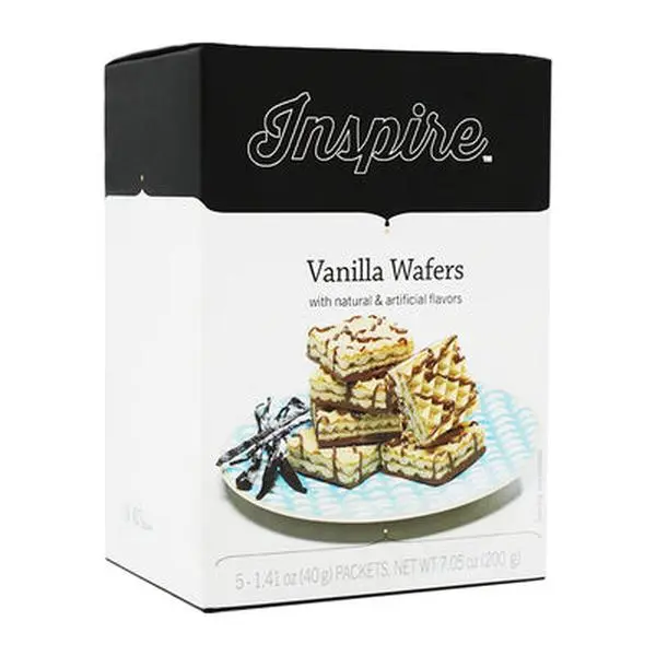Inspire Vanilla Square Protein Wafer Bars