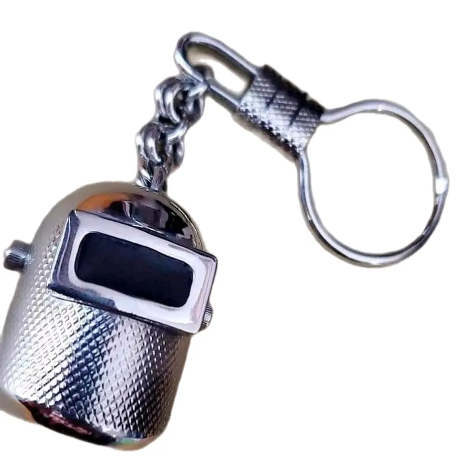 Molded Trim Welding Hood Keychain
