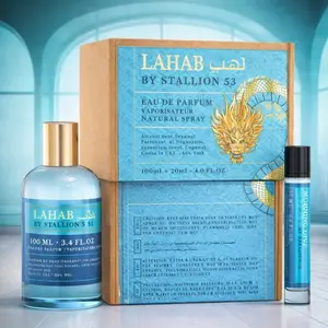 Stallion 53 Lahab Emper Eau de Parfum 3.4oz 20ml Made in UAE Natural Spray Perfume
