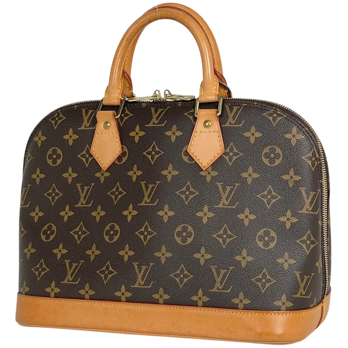 Pre-owned Canvas Top Handle Bag Louis Vuitton Alma (JP)