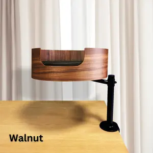 Desk Nest Cat Bed - Walnut Bed | Keep Your Kitty Close and Comfortable